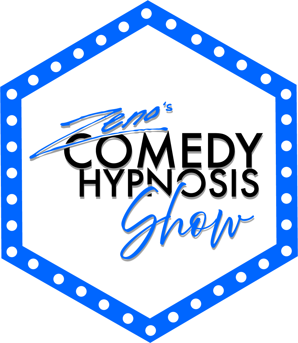 Zeno's Comedy Show Logo Blue